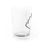 ロジローのennui Black Water Glass :left