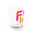 マジシャンもやしくんのショップのフリーハグ／FREE HUGS Water Glass :left