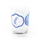 HERの藍色金魚 Water Glass :left