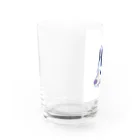 はとやしゅんの店のはとやしゅんハスキー2 Water Glass :left