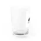 バンライフのVANLIFE_WHITE_ROGO Water Glass :left