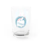 しろはなだの雪うさぎ？ Water Glass :left