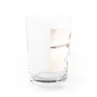 Kikkaの謎男(ハゲ) Water Glass :left