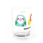 akink(ｱｷﾝｺ)のこざくらいんこ三兄弟 Water Glass :left