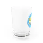 もっちり大騒動のもっちり大騒動青丸ロゴ Water Glass :left