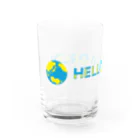 HelloWorld_suzuriのHelloWorld Water Glass :left