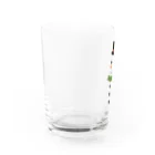 はちよんごのスノーマン Water Glass :left