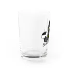 kocoon（コクーン）の嵐を招く黒猫 Water Glass :left