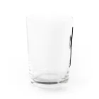 Cɐkeccooのホラーズシルエット(ミイラ男) Water Glass :left