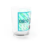 くじるん쿠지룬の金曜日のおはよう Water Glass :left