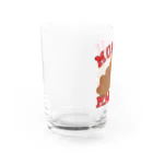 ヘンテコデザイン専門店　SYUNLABOのMOMIJI MANJU Water Glass :left