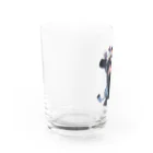 めめんともり子商店のぽり牛 Water Glass :left