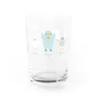 くりゅうのなかよくいっしょ Water Glass :left