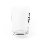 モ字化けの陰陽 Water Glass :left