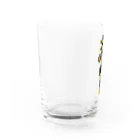 ゴロニャーのダサT屋さんの踏切 カンカングッズ Water Glass :left