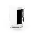 ねこかぶり⚤のかげぐち Water Glass :left