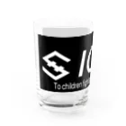 IOST_Supporter_CharityのIOST ロゴ+  Water Glass :left