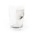 世界の絵画アートグッズの横山大観《龍躍る》 Water Glass :left