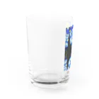 030のゴッホ＠星月夜 Water Glass :left