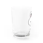 あああああの白い子うさぎ Water Glass :left