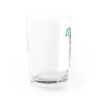 あああああのカラフルキリン Water Glass :left