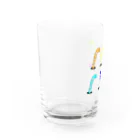 なつ@GREEN＊GREENの常連の人のへんないきもの Water Glass :left