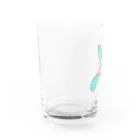 九月（くがつ）の花麒麟 Water Glass :left