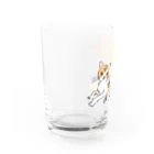 ビューン ワークスの猫のつっつ Water Glass :left