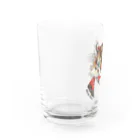 八ッ尾光輪の黄寅　KITORA Water Glass :left