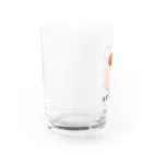 靑色研究所の【おもち】えびでがんす Water Glass :left