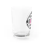 Fred HorstmanのBreast Cancer Strength, Faith, Courage  乳がん, 強さ、信仰、勇気 Water Glass :left