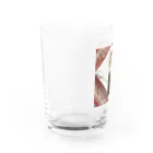 NanaN-CreeR de-RCのオリエンタル風　タッセルイヤリング Water Glass :left