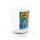 GALLERY misutawoのニューヨーク フルトンストリートの朝 Water Glass :left