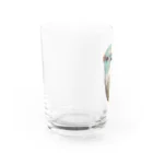 マメルリハグッズショップのマメルリハのゆき Water Glass :left