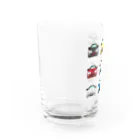 ふじのタレ目カー Water Glass :left