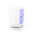 天音まひるのゆめかわクマの女の子 Water Glass :left