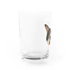 猫カフェ ぶぅたんグッズショップの絵文字カルくん Water Glass :left