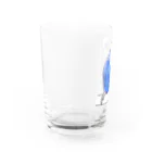 ぴぃのインコちゃん！ Water Glass :left