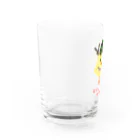 ぽんぽこあんぽんたんの安心してください　守りますよ Water Glass :left