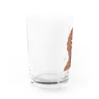 れいしょうのSUZURIのNFT風の猪 ~Boar Face Is Scary~ Water Glass :left