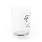 千月らじおのよるにっきのMANTA Water Glass :left