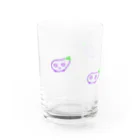 情緒の喜怒哀楽ナス Water Glass :left