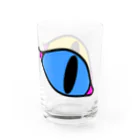 Mekki屋さんのねこおめめ Water Glass :left