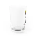 LalaHangeulのRockhopper penguin　(イワトビペンギン) Water Glass :left