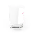 bouquetのbouquetデザインロゴ Water Glass :left