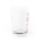 てこパカ🍀(tecopaca) のHappy猫 Water Glass :left