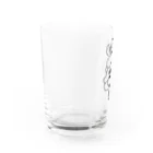 こうくんの遊んでほしいイッヌ(トイプードル) Water Glass :left