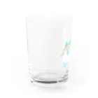 うなのご立腹ポメラニアン Water Glass :left