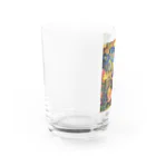 🌿Art shop Kano🌿の夜更けの珈琲 Water Glass :left