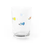 よなよなこうもりのグッピー Water Glass :left